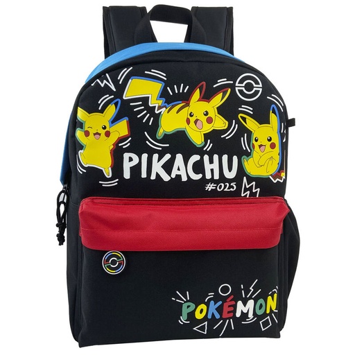 [8426842098845] Mochila Pikachu Pokemon 40cm adaptable