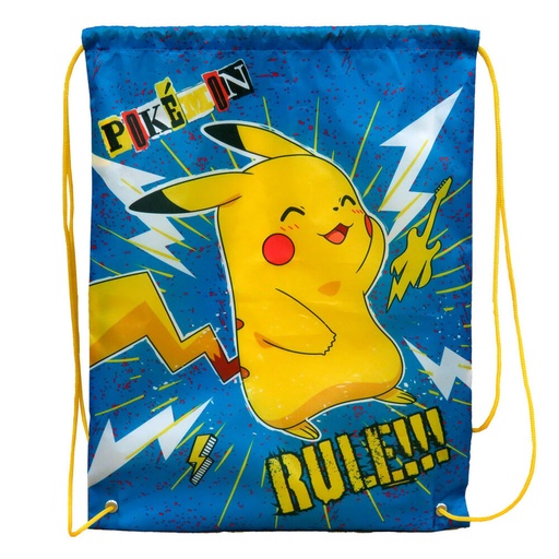 [8426842099675] Saco Pikachu Pokemon 40cm