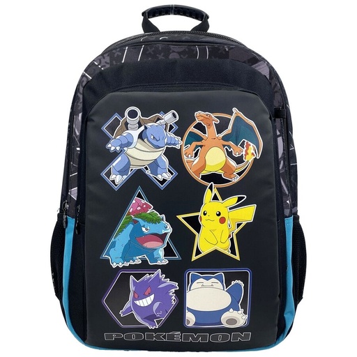 [8426842113791] Mochila Geo Pokemon 42cm adaptable