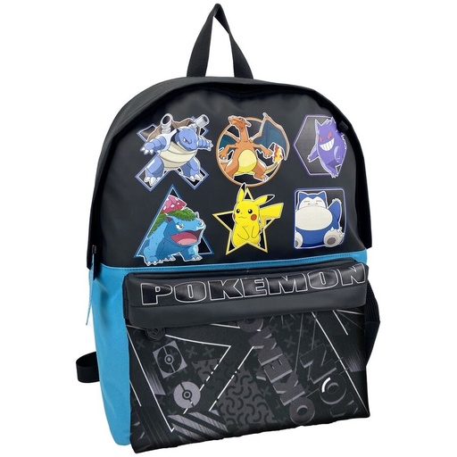 [8426842113821] Mochila Geo Pokemon 41cm adaptable