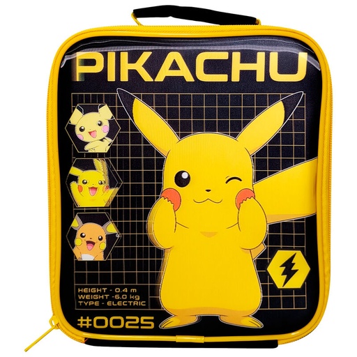 [8435507884020] Bolsa portameriendas lenticular Pikachu Pokemon termica