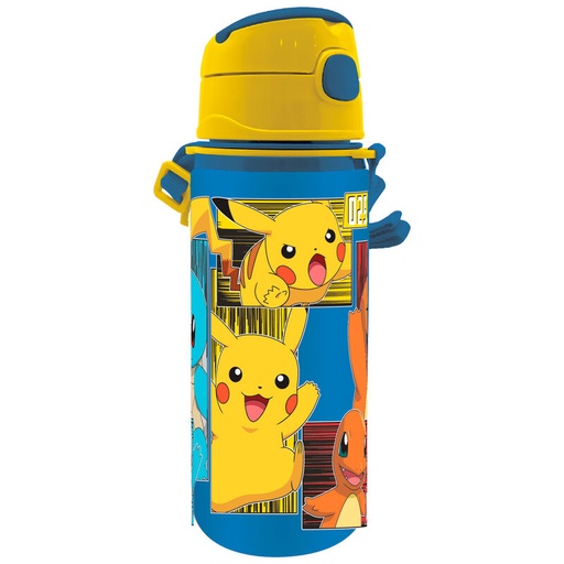 [8435507884129] Cantimplora aluminio Pokemon 600ml