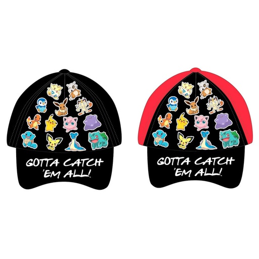 [8435631307747] Gorra Pokemon surtido