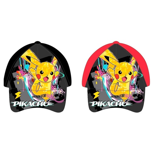 [8435631309253] Gorra Pikachu Pokemon surtido