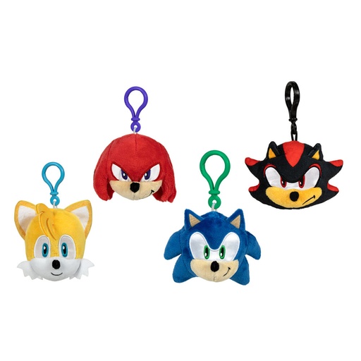 [8425611349843] Llavero peluche Sonic the Hedgehog 10cm surtido