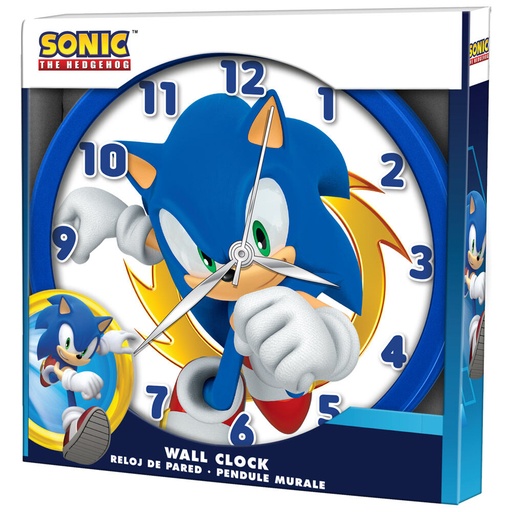 [8435507874793] Reloj pared Sonic The Hedgehog