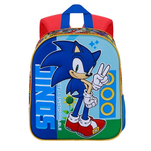 [8445118047790] Mochila 3D Sonic The Hedgehog 31cm