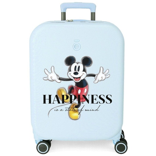 [8435692732847] Maleta trolley ABS Happiness Mickey Disney 55cm