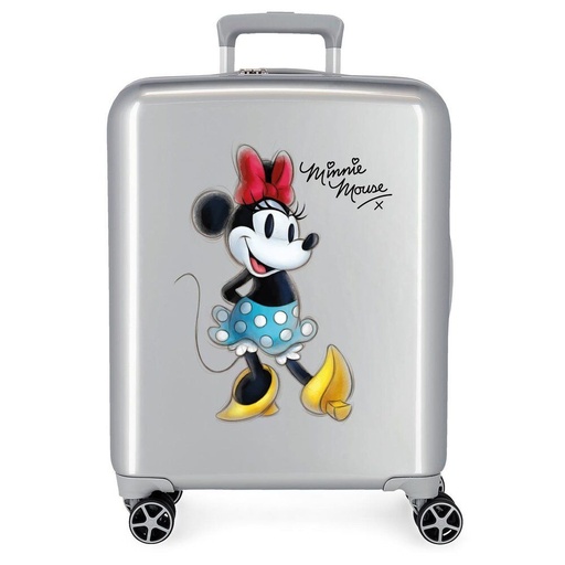 [8435692732649] Maleta trolley ABS Joyful Minnie Disney 55cm