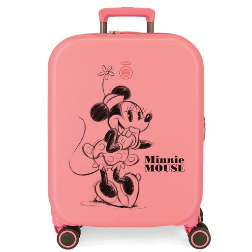 [8435692732854] Maleta trolley ABS Happiness Minnie Disney 55cm