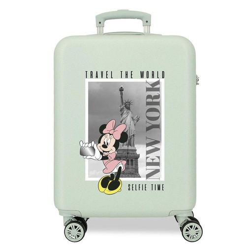 [8435692734216] Maleta trolley ABS New York Minnie Disney 55cm