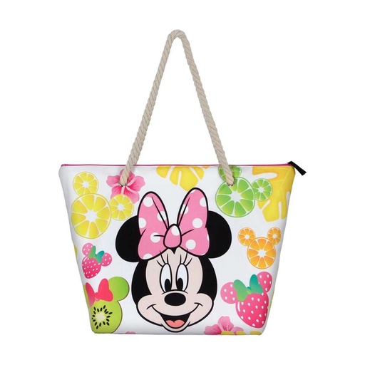 [8445118070347] Bolsa playa Fruits Minnie Disney