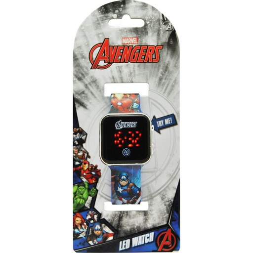 [8435507869119] Reloj led Vengadores Avengers Marvel
