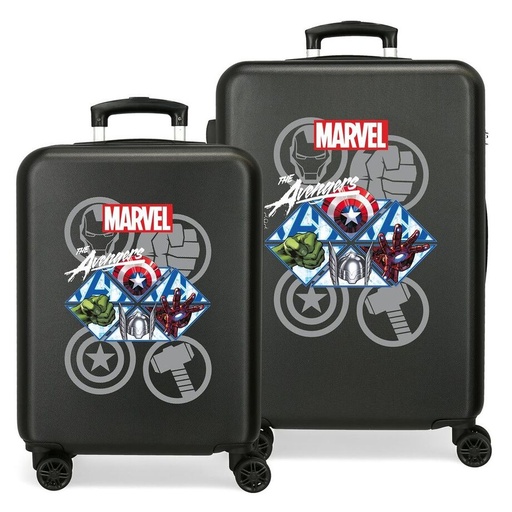 [8435692712160] Set 2 Maletas trolley ABS Heroes Los Vengadores Avengers Marvel