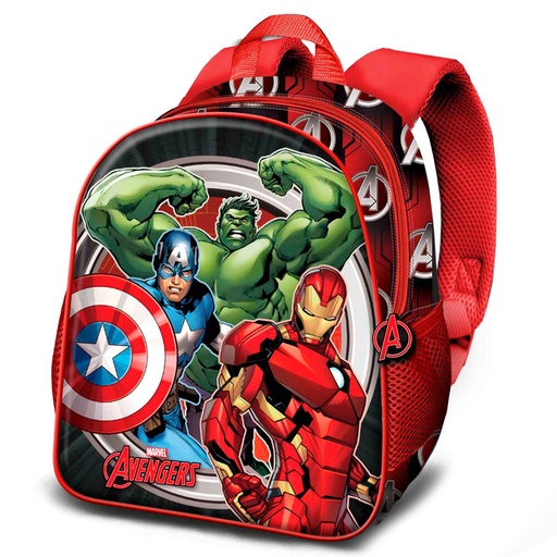 [8445118081817] Mochila 3D Almighty Los Vengadores Avengers Marvel 31cm