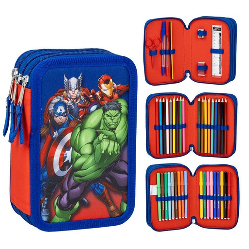 [8445484402117] Plumier Los Vengadores Marvel triple