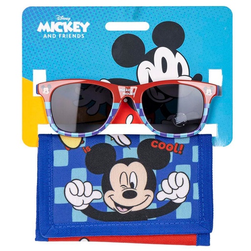 [18445484350842] Set gafas sol + cartera Mickey Disney