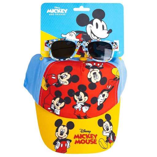 [18445484470199] Set gorra + gafas sol Mickey Disney