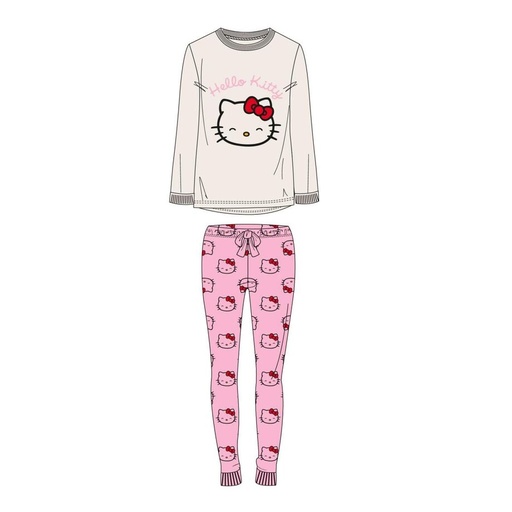 [18445484545033] Pijama Hello Kitty adulto
