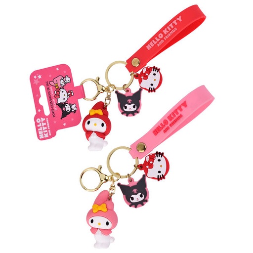 [3661075359645] Llavero 3D My Melody Hello Kitty surtido