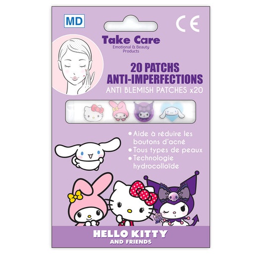 [3661075360221] Set 20 Parches Anti Imperfecciones Hello Kitty &#38; Friends