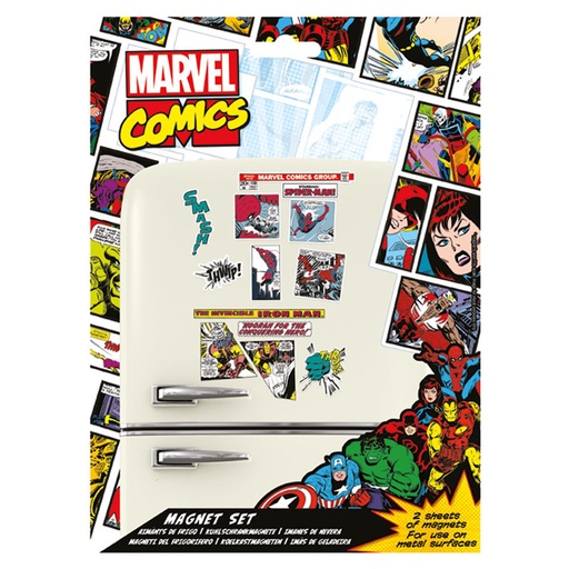 [5050293650807] Set Imanes Marvel Retro