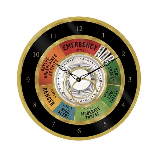 [5050293854533] Reloj pared Wizarding World Harry Potter