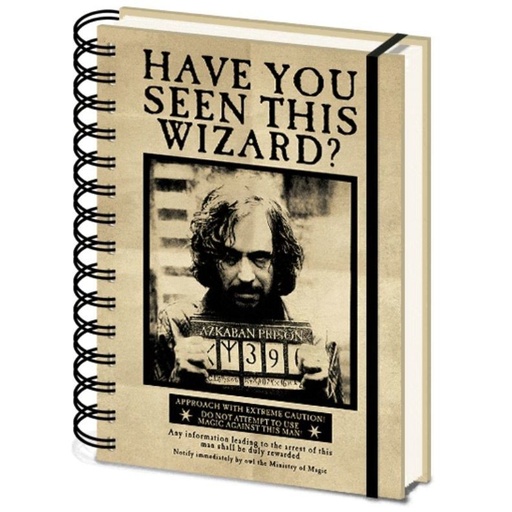 [5051265726575] Cuaderno A5 lenticular Carteles Harry &#38; Sirus Harry Potter