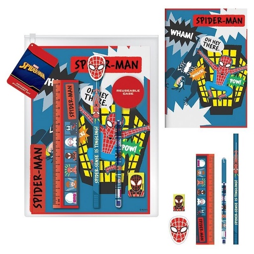 [5051265738615] Set papeleria con libreta Spiderman Marvel