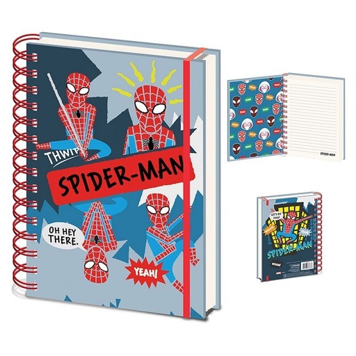[5051265738837] Cuaderno A5 Spiderman Marvel