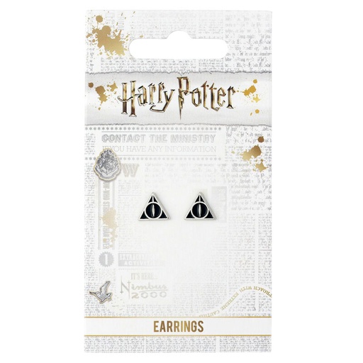 [5055583427244] Pendientes Deathly Hallows Harry Potter