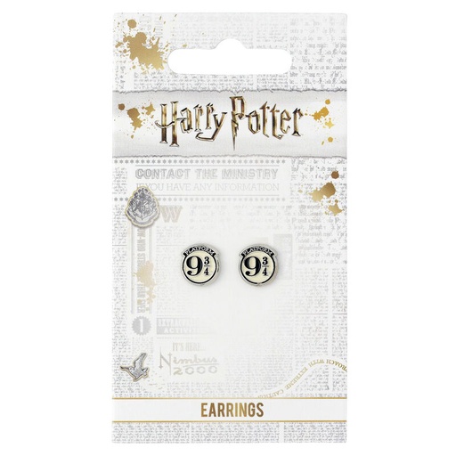 [5055583427251] Pendientes Platform 9 3/4 Harry Potter