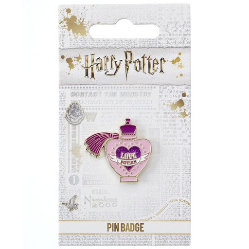 [5055583440595] Pin Badge Pocion de Amor Harry Potter