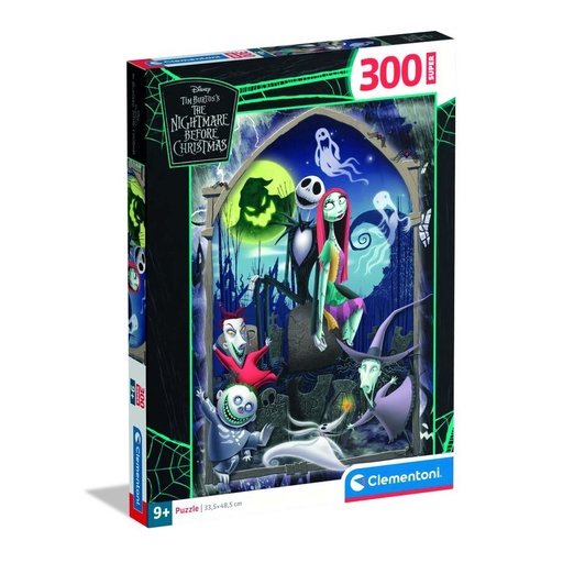 [8005125217434] Puzzle super Pesadilla Antes de Navidad Disney 300pzs