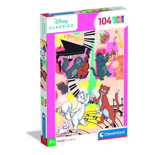 [8005125250486] Puzzle Los Aristogatos Disney 104pzs