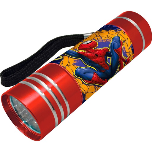 [8032780605573] Linterna LED aluminio Spiderman Marvel surtido