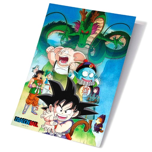 [8435450256363] Poster 3D Shenron and Heroes Dragon Ball Super