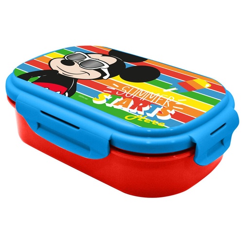 [8435507872461] Sandwichera + cubierto Mickey Disney