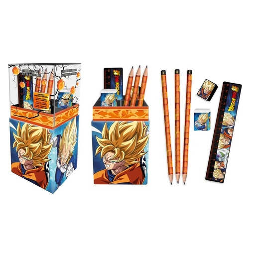[8435507888189] Portalapices con papeleria Dragon Ball Super