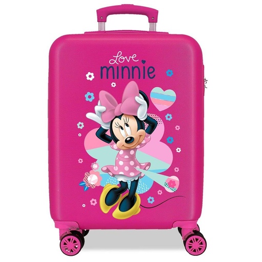 [8435578315294] Maleta trolley ABS Love Minnie Disney 55cm