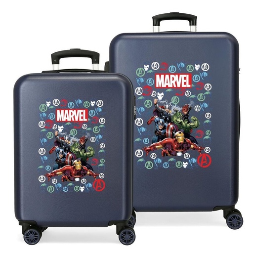 [8435578371207] Set 2 Maletas trolley ABS Team Los Vengadores Marvel