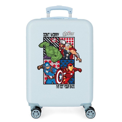 [8435578375953] Maleta trolley ABS All Avengers Los Vengadores Marvel 55cm