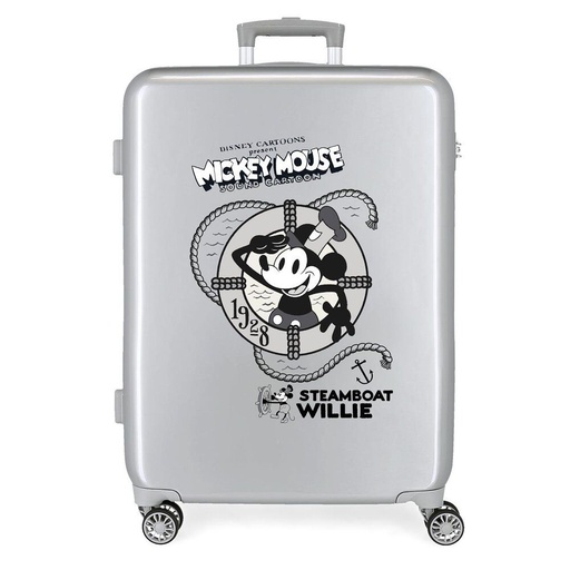 [8435692732687] Maleta trolley ABS Steamboad Joyful Mickey Disney 70cm