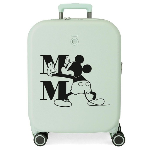 [8435692732878] Maleta trolley ABS Happiness Mickey Disney 55cm