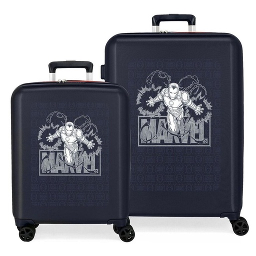 [8435692734889] Set 2 Maletas trolley ABS Iron Man Marvel