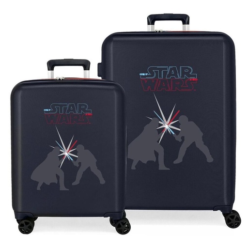 [8435692735084] Set 2 Maletas trolley ABS Swords Star Wars