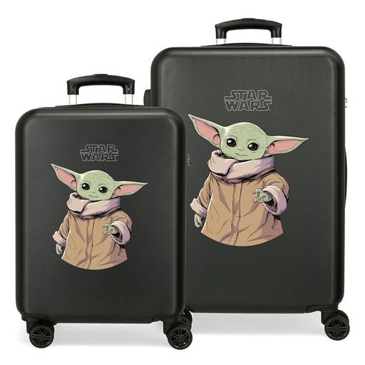 [8435692735091] Set 2 Maletas trolley ABS Grogu Star Wars