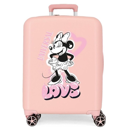 [8435692741665] Maleta trolley ABS Heart Minnie Disney 55cm
