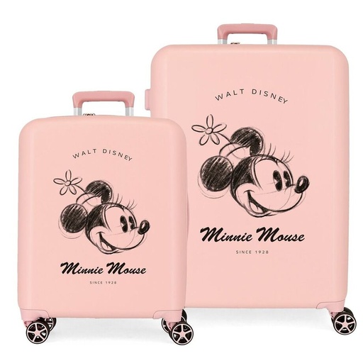 [8435692741801] Set 2 Maletas trolley ABS You Are Magic Minnie Disney