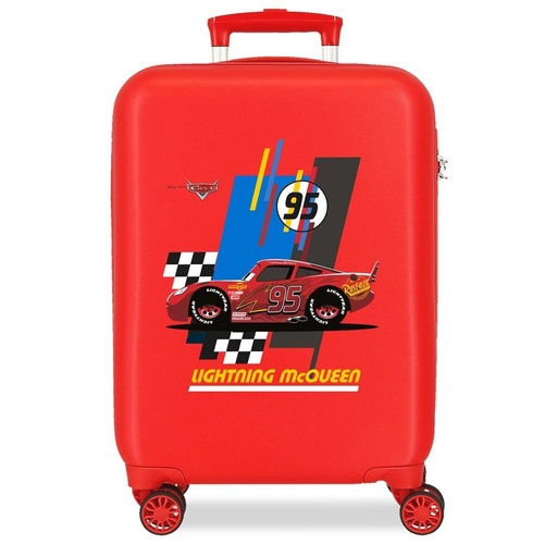 [8435692766538] Maleta trolley ABS Lightning McQueen Cars Disney Pixar 50cm
